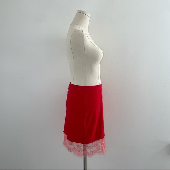 Fleur Du Mal floral-lace mini skirt | Women’s Size Medium - Picture 2 of 7